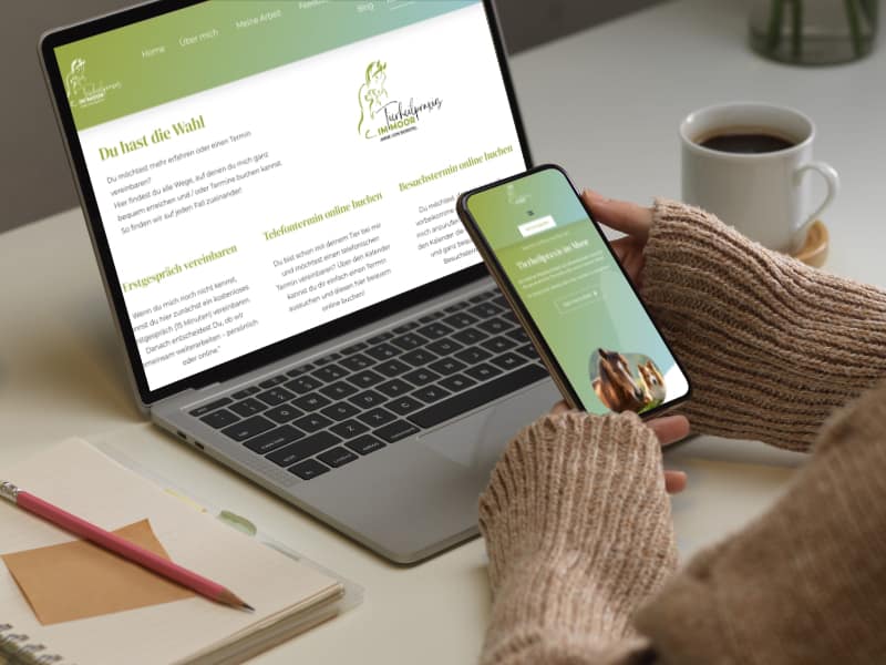 Website Gestaltung mit Herz & Leidenschaft